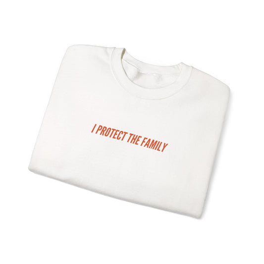 I Protect The Family Unisex Heavy Blend™ Crewneck Sweatshirt