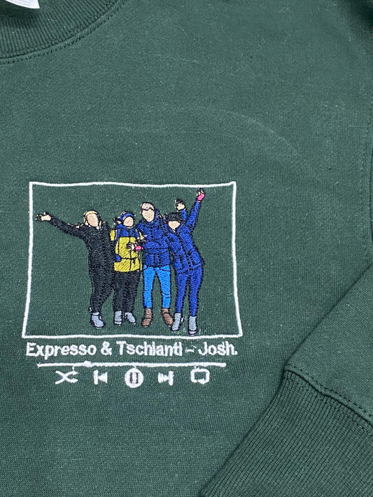 Custom embroidered t shirt, Custom embroidered photo shirt, custom embroidered tshirt, Custom embroidered photo