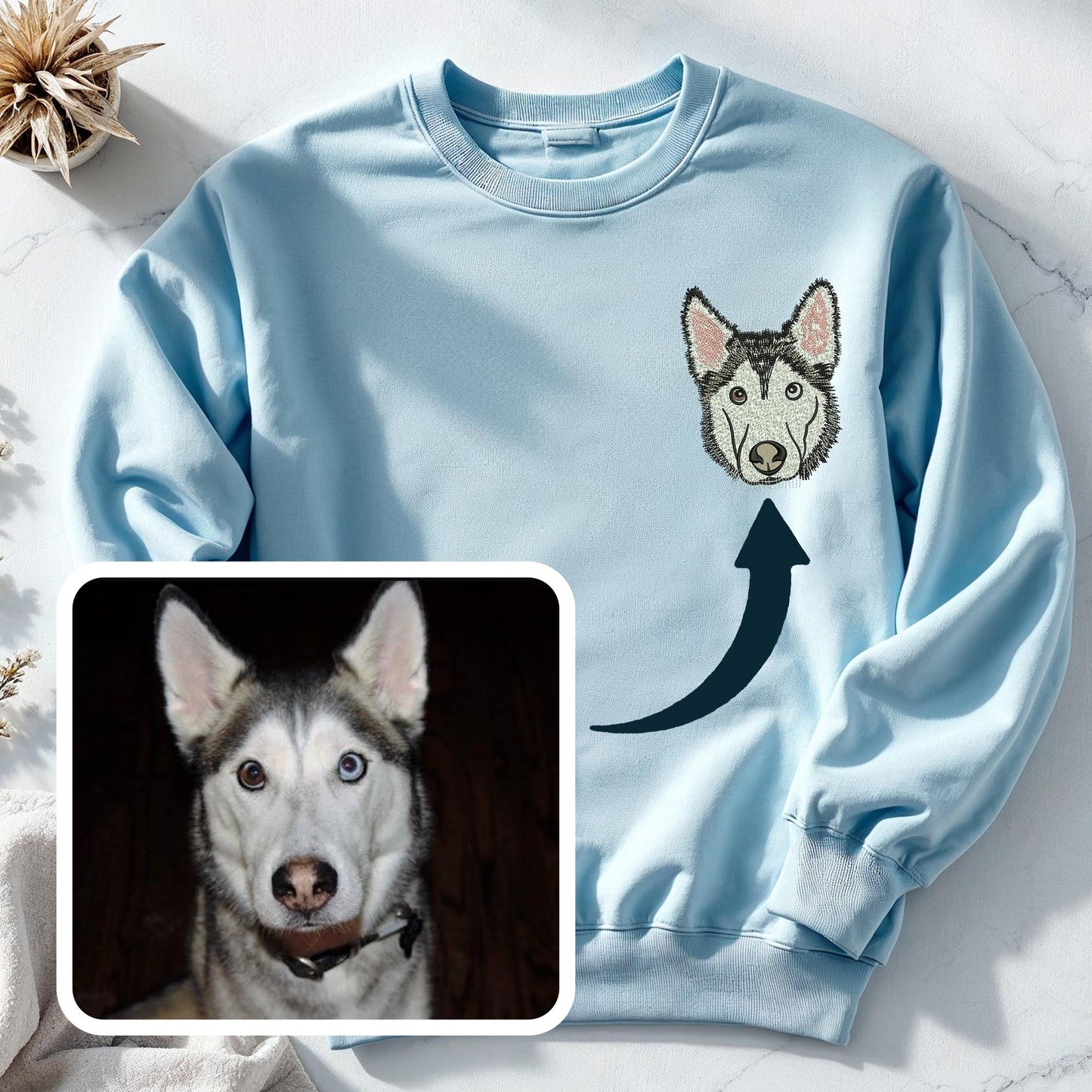 Dog Custom Embroidery, Image Digitizing, personalized gift, Pet Embroidery, Digitizing Service, Embroidery