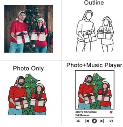 Embroidered sweatshirt,Personalized photo shirt, Custom embroidered photo shirt, custom photo embroidered shirt