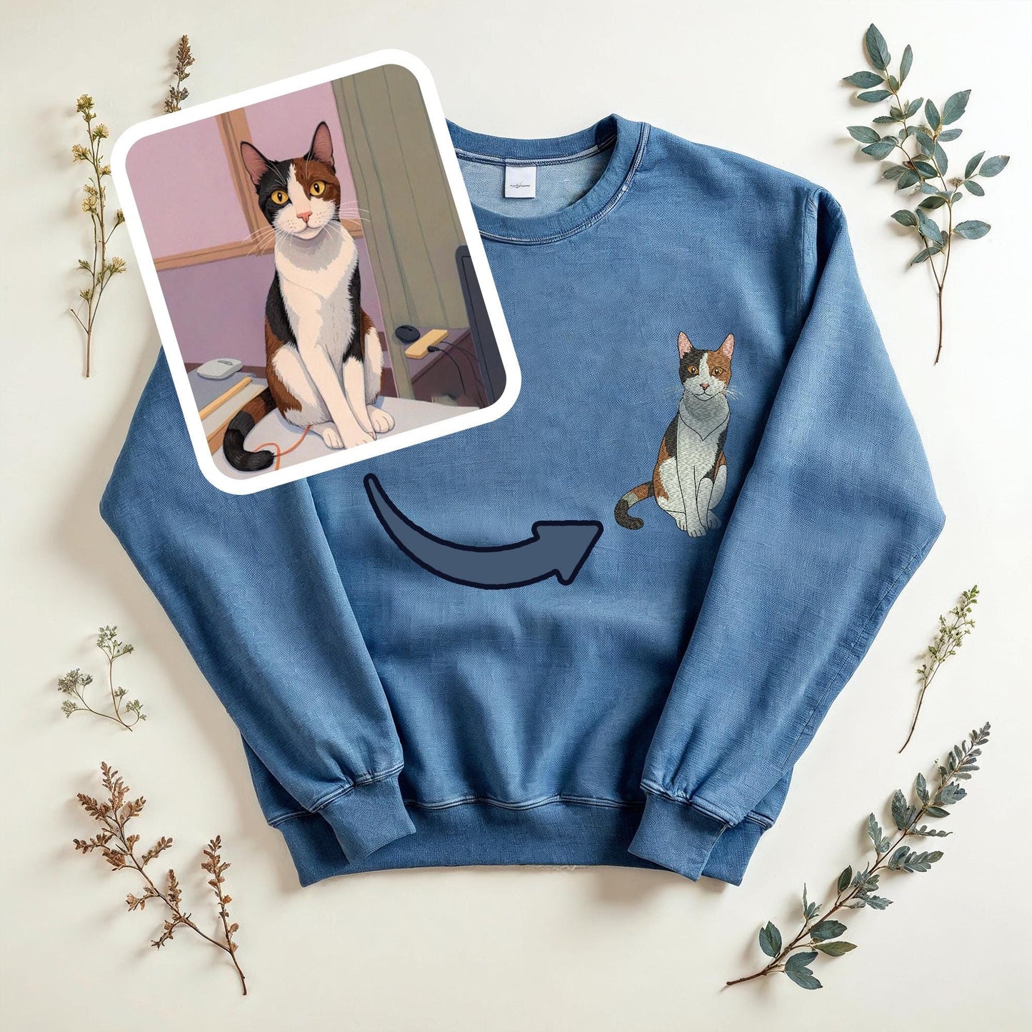 Dog Custom Embroidery, Image Digitizing, personalized gift, Pet Embroidery, Digitizing Service, Embroidery