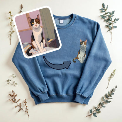 Dog Custom Embroidery, Image Digitizing, personalized gift, Pet Embroidery, Digitizing Service, Embroidery