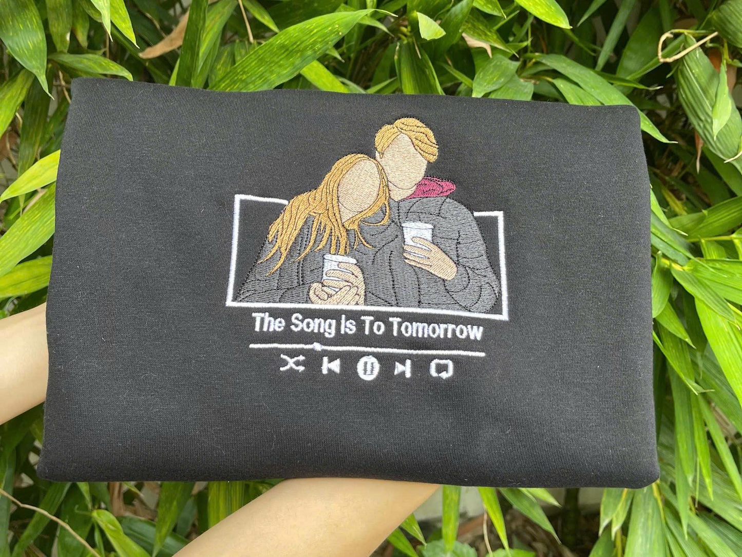 valentines day t-shirt, Valentine shirt, couple gift, Custom embroidered photo shirt