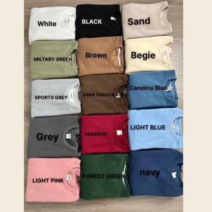 Personalized Matching Embroidered Couples Sweatshirt with Initials and Date – Anniversary or Valentines Day Gift for Him and Her