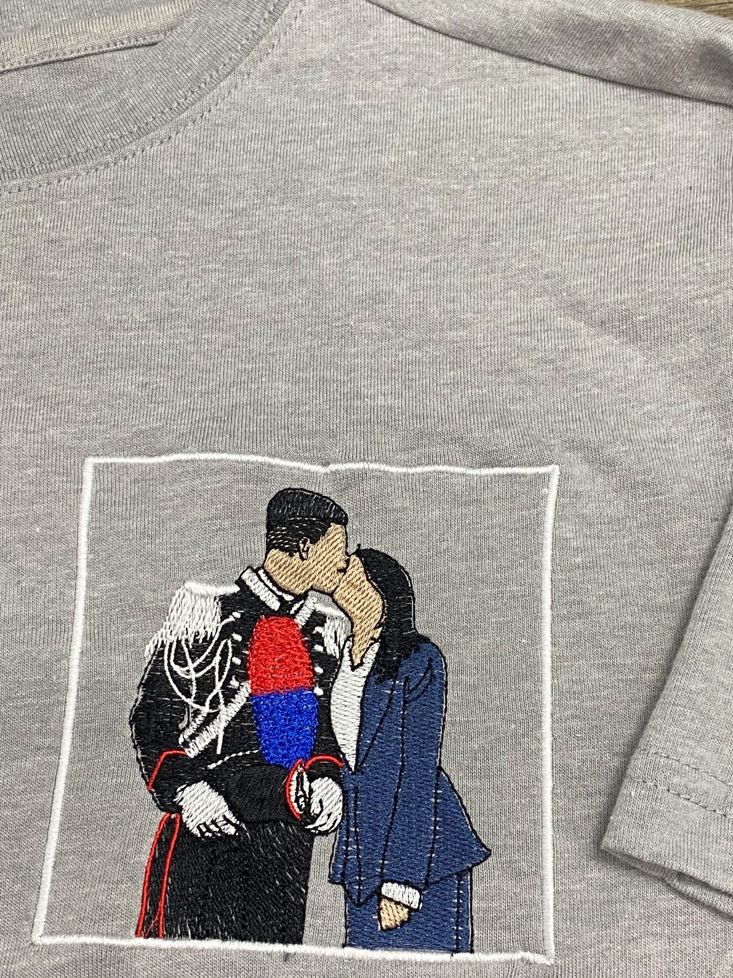 Custom embroidered t shirt, Custom embroidered photo shirt, custom embroidered tshirt, Custom embroidered photo