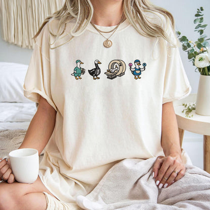 Embroidered Radiologic Technologist Goose Shirt, Simple Medical Sweatshirt, Radiologist T-Shirt, Rad Tech Crewneck, Gift Radiography Geese