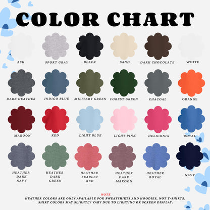 Custom Your Handwriting Embroidered Sweatshirt - Embroider Couple Message Sweater - Couple Matching Sweaters - Personalized Gift For Him Her