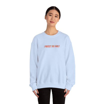 I Protect The Family Unisex Heavy Blend™ Crewneck Sweatshirt